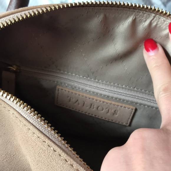 NWOT Talbots Suede/Leather Bag - Picture 6 of 8